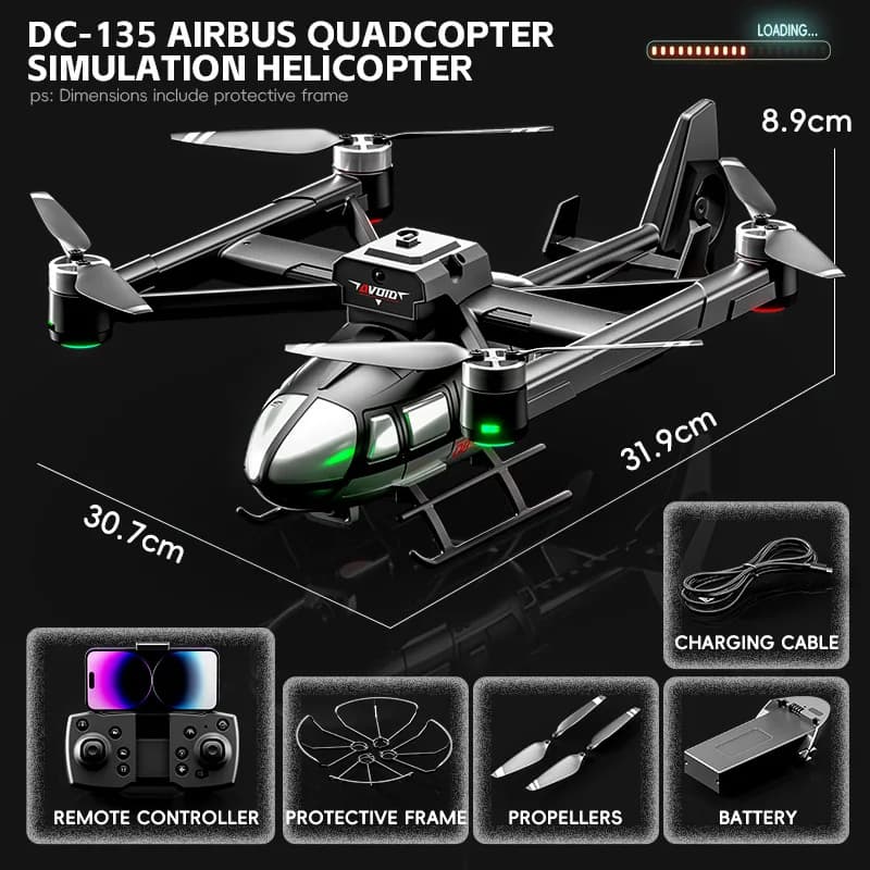 Jjrc X38 Rc Drone Telecamera HD Simulazione Elicottero telecomandato Quadcopter Brushless Professione Drone aereo HD a quattro assi Regalo