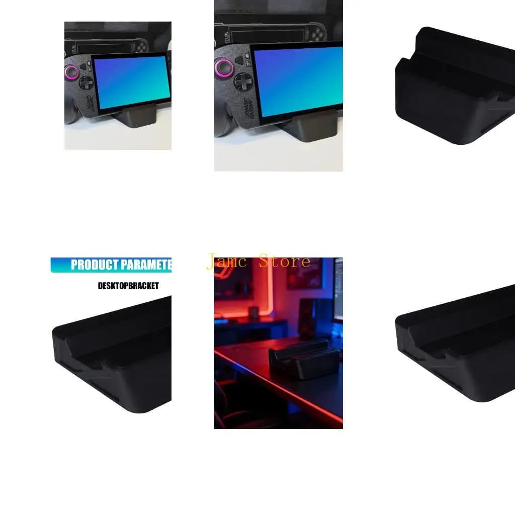 LX0B Gaming Accessories for ROG X Console Bracket Holder Anti Slip Desktop Stand Support Bracket Easy Installation