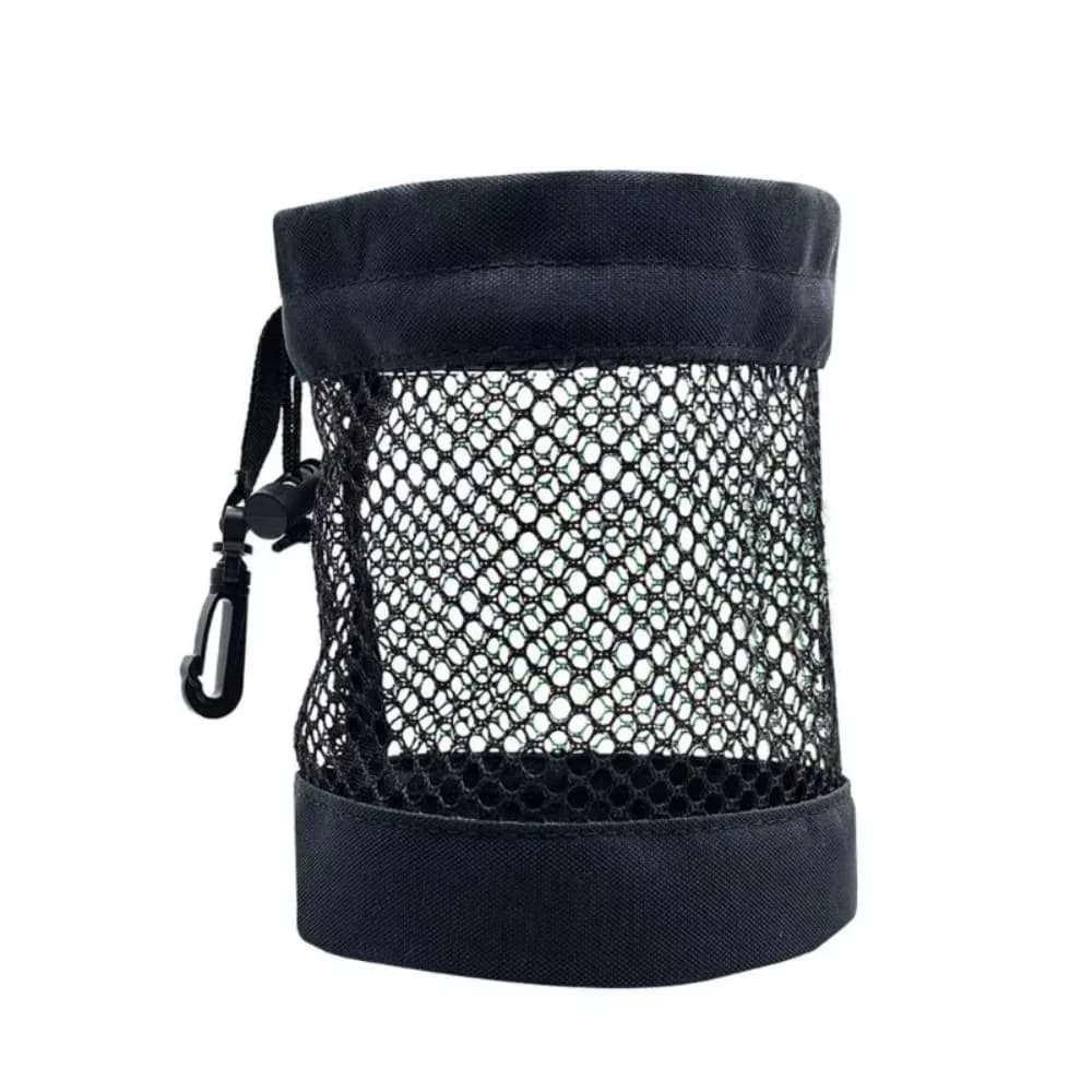 Drawstring Closure Golf Ball Storage Bag Portable High Quality Golf Net Bag Hanging Plastic Clip Large Capacity