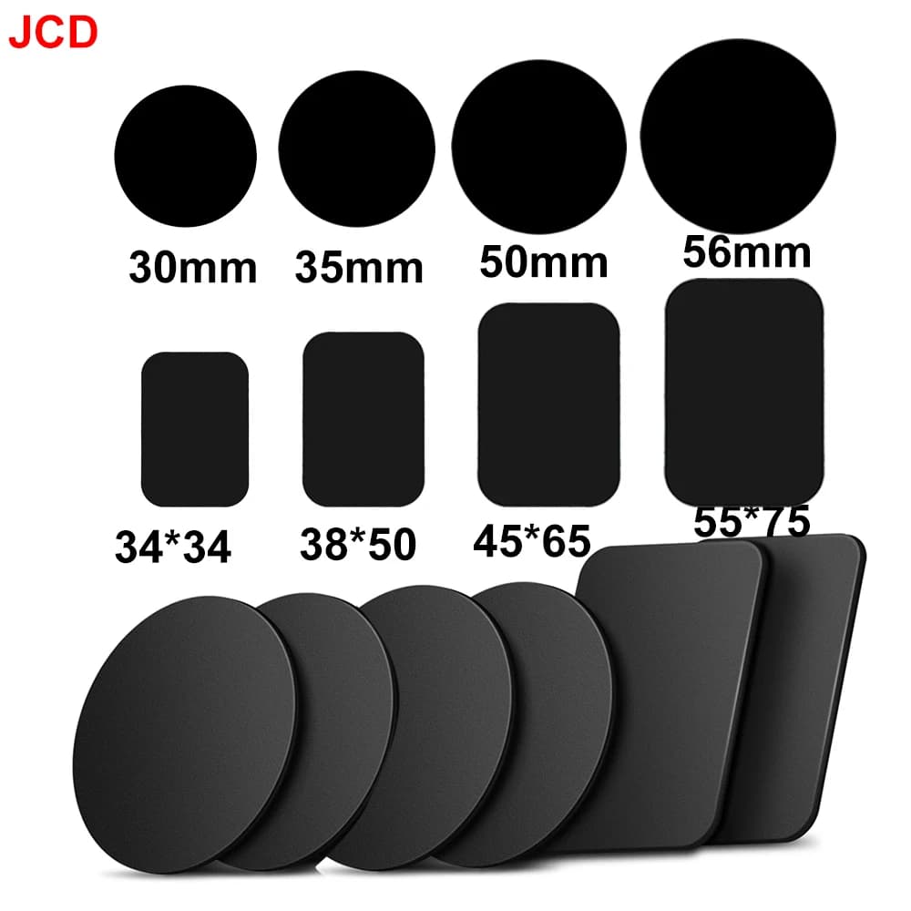 10 pcs for car phone support universal support for iron plate disc sticker magnetic support for cell phone for magnetic metal plate for iPhone