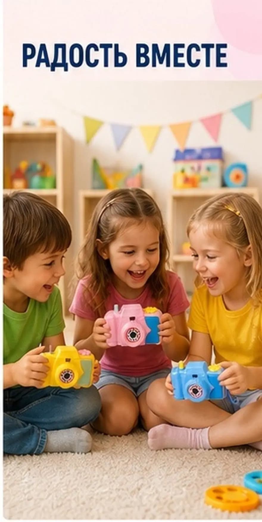 10Pcs Mini Camera Plastic Projection Child Simulation Viewing Educational Camera Plaything Educational Toy Kid Projection Toy
