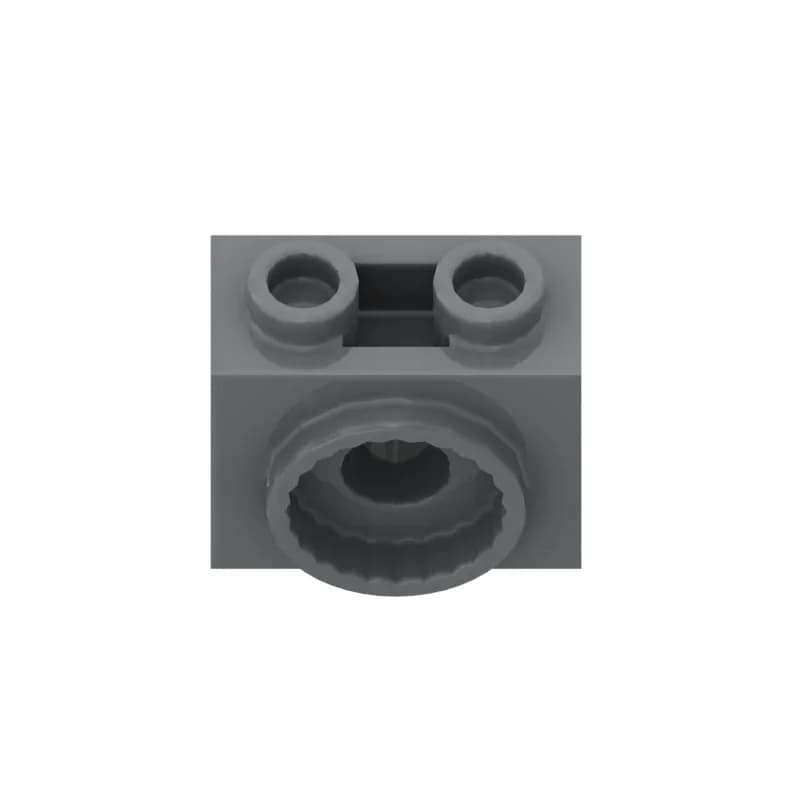 Building Blocks techialal 1x2x1 MOC special technology brick con cilindro a cerniera 1 pz compatibile Assembles Toy 80431