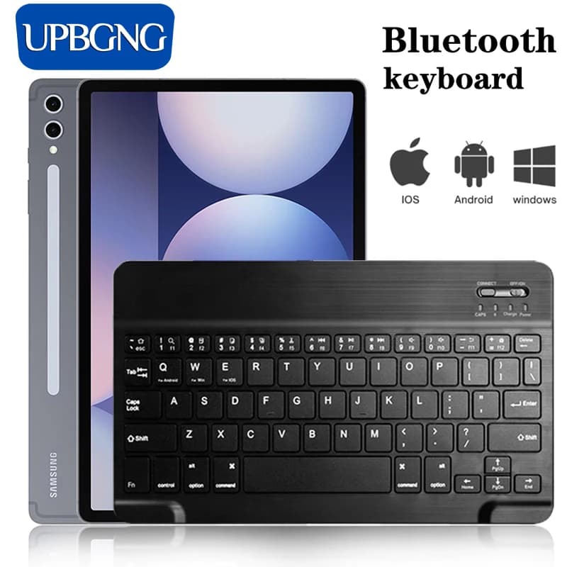 Tastiera wireless universale per Samsung Galaxy Tab S11 S10 S9 S8 Ultra FE+ A9 Plus Tablet Tastiera e mouse per tastiera iPad