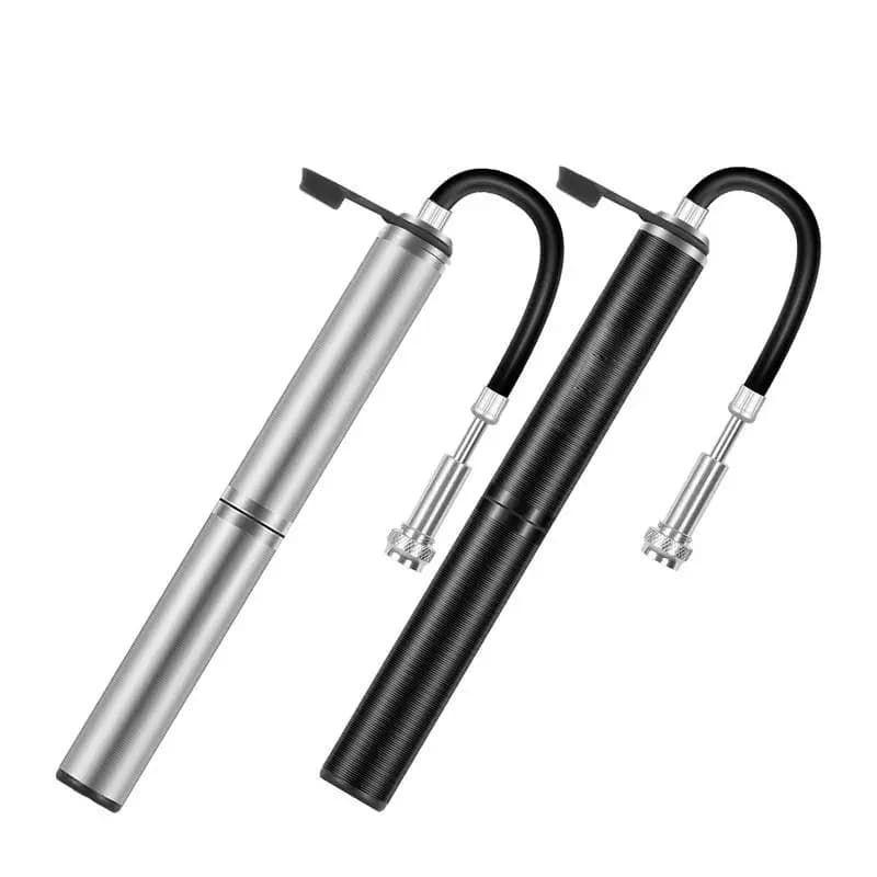 Pompa per pneumatici per bici 160PSI Bici in lega di alluminio Pompa a mano Pompa per pneumatici ad alta pressione Pompa di aria portatile Pompa di gonfiaggio multiuso per