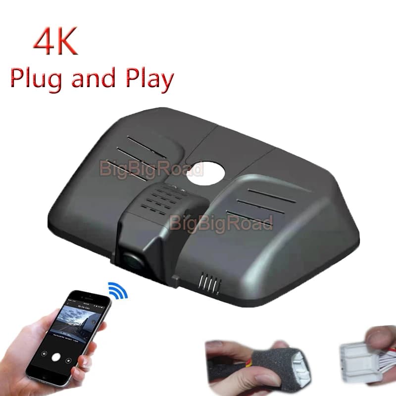4K Plug And Play Per Haval Grande Muraglia H7 2018 2019 2020 2021 Auto Wifi DVR Videoregistratore Dash Camera FHD 2160P Grandangolo