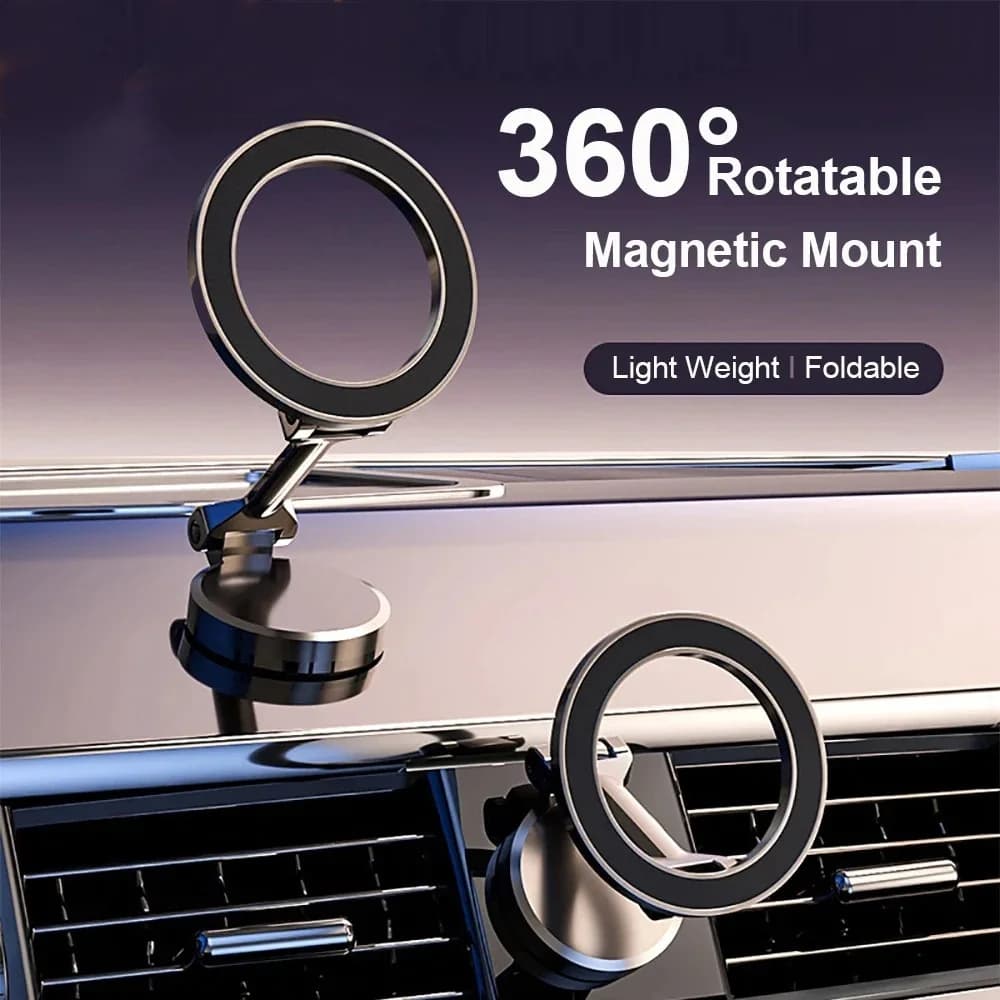 Supporto magnetico per telefono da auto Magsafe per veicoli Supporto mobile per supporto per telefono cellulare per auto in auto per telefono 15 14 13 Pro Max Plus