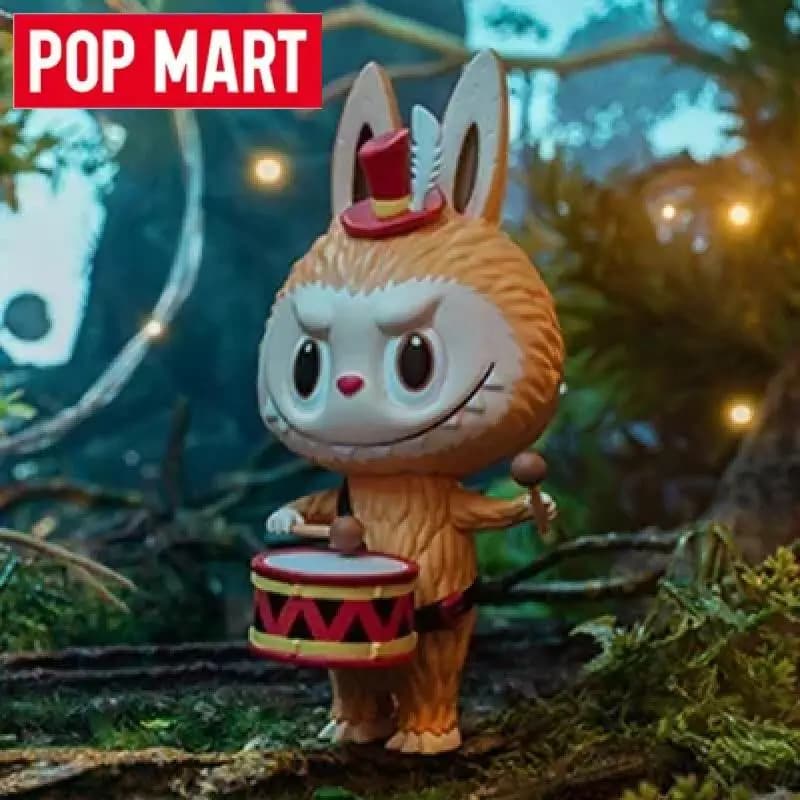 POP MART Labubu Forest Concert Blind Box Scatola misteriosa Guess Bag Toys Doll Cute Anime Figure Desktop Ornament Collection Regalo carino