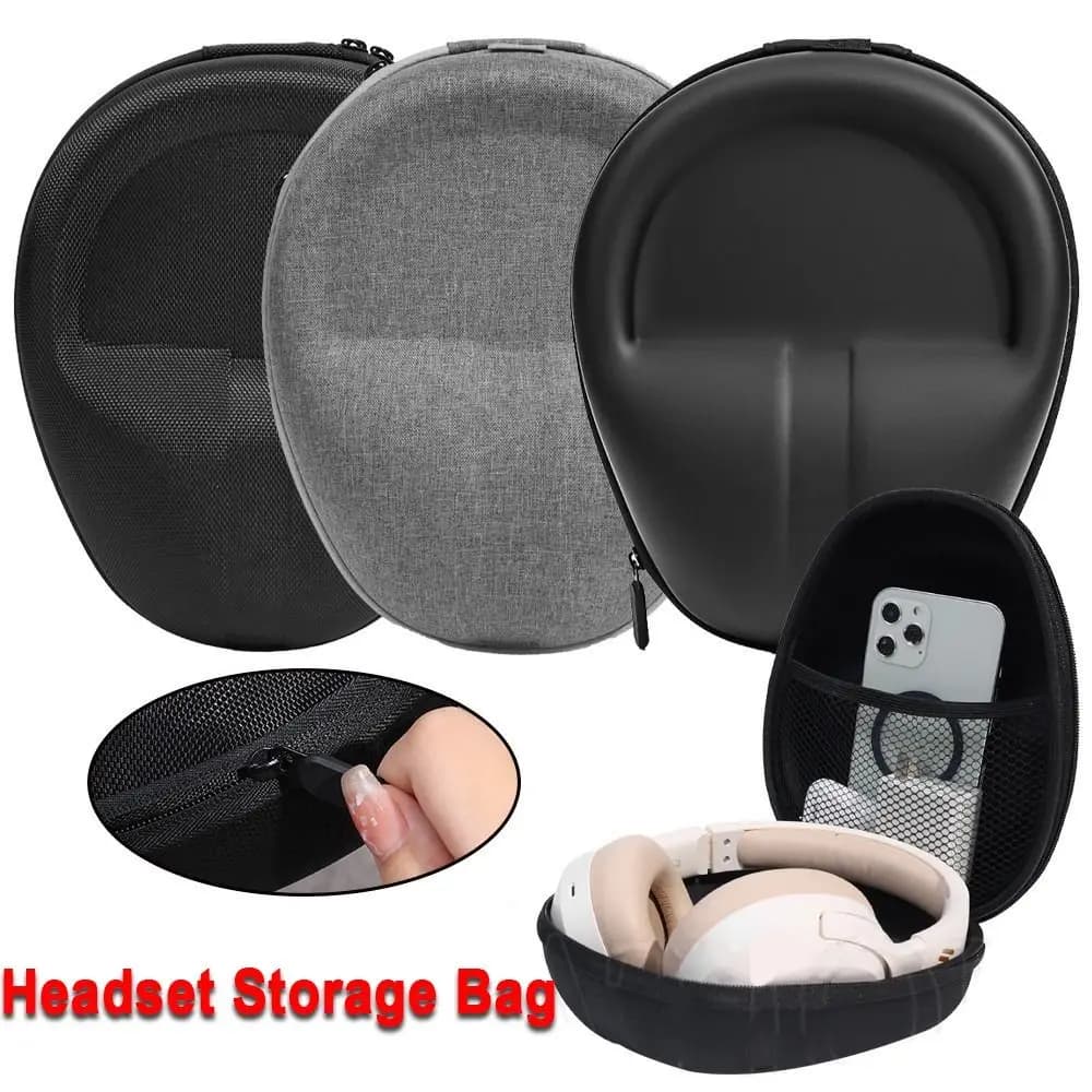 Bluetooth Headset Hard Travel Case for Sony WH-CH720N WH-CH520N WH-1000XM4 Wireless Headphone