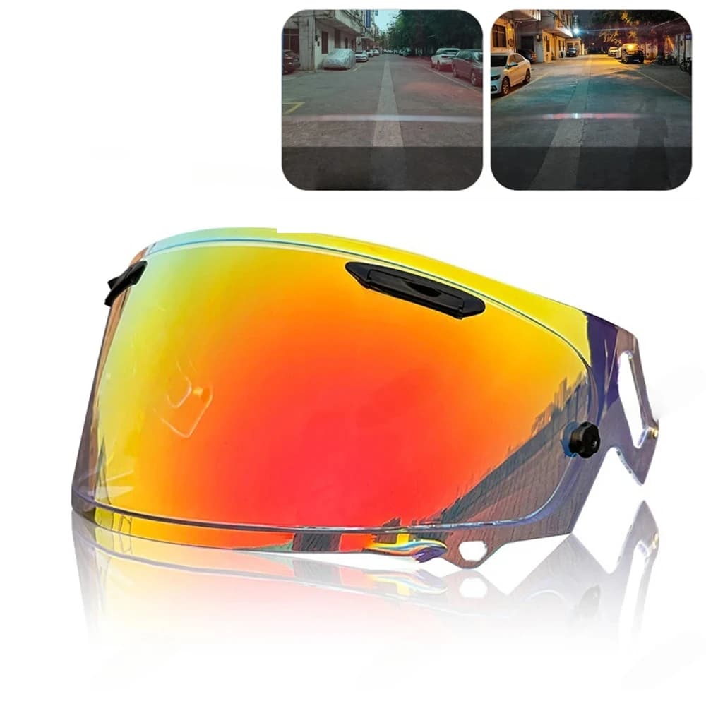 Per Arai RX7X RX-7X CORSAIR-X RX-7V VAS-V XD NE0 GX Casco Moto Acc Anti UV Lente PC Fumo Scuro Sostituzione Parasole