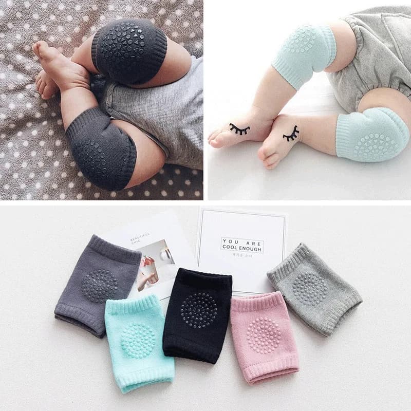 3/5 pair children's knee pads anti-slip knee pads for baby Unisex boy pillow for elbow safety protection cotton leg warmers