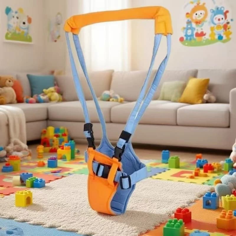 Imbracatura per neonato a cestello, lunghezza regolabile, assistente per l'apprendimento del passaggio, cintura per maglione da walker, cintura per marsupio.