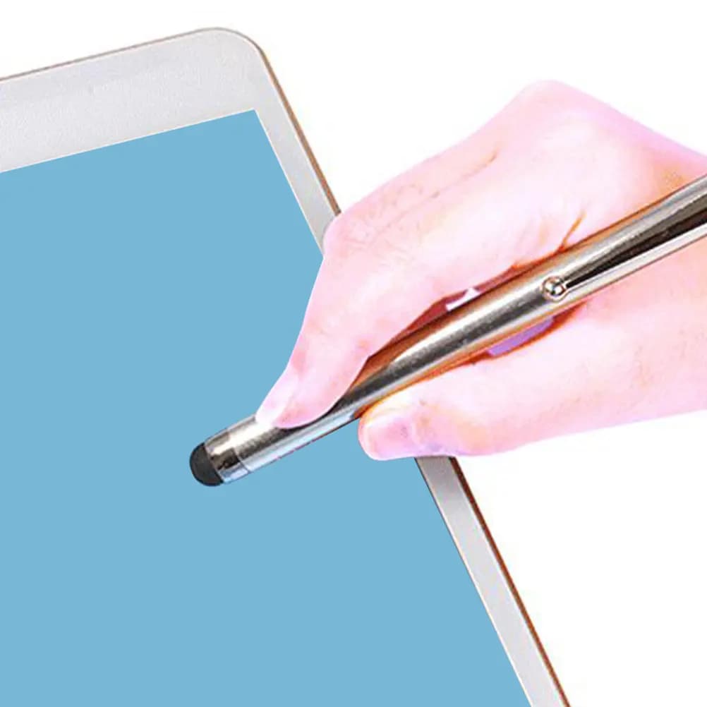 10 Pezzi Penne Stilo Capacitive Universali per Telefono e Tablet, Scrittura Fluida e Disegno su Tablet