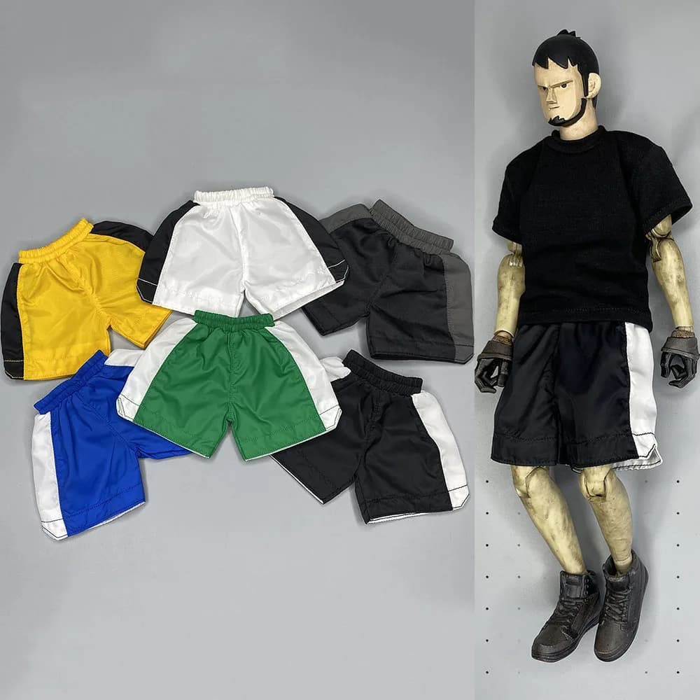 CROWDHTOYS 1/6 Bilancia Soldato Moda Allentato Sottile Pantaloncini Sportivi Boxer Pantaloncini da Allenamento per 12 "Action Figure Modello Del Corpo Giocattoli FAI DA TE