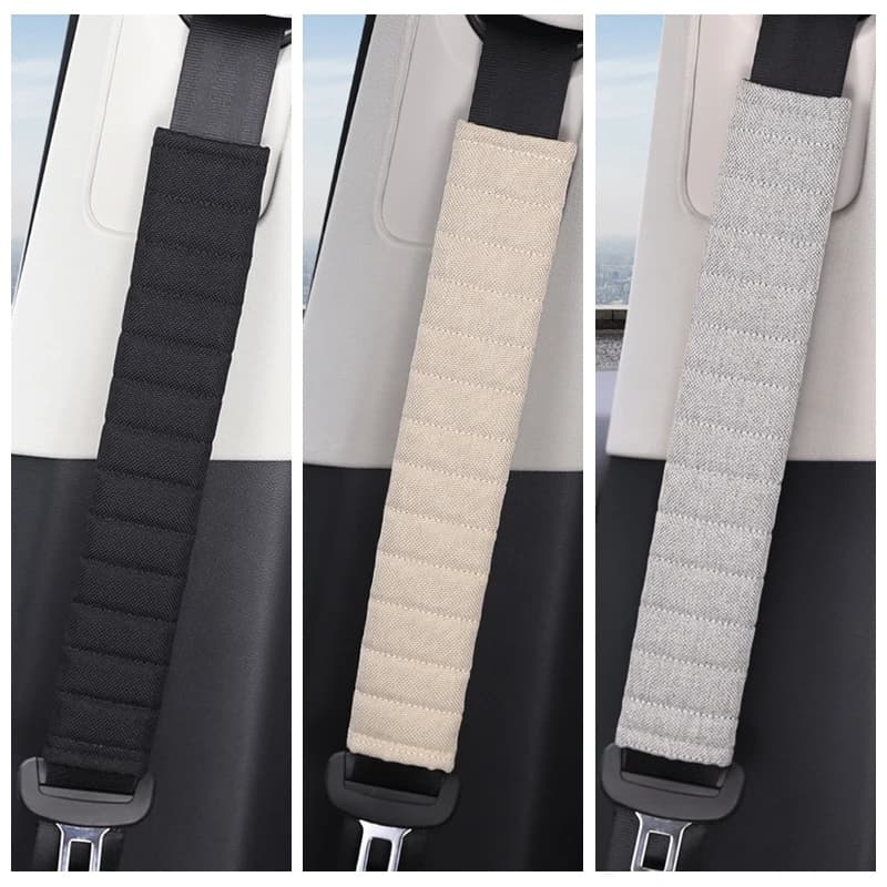 26 cm/33 cm comfortable seat belt cover for car protection for shoulders car model universal breathable safety belt cushion decal for interior car