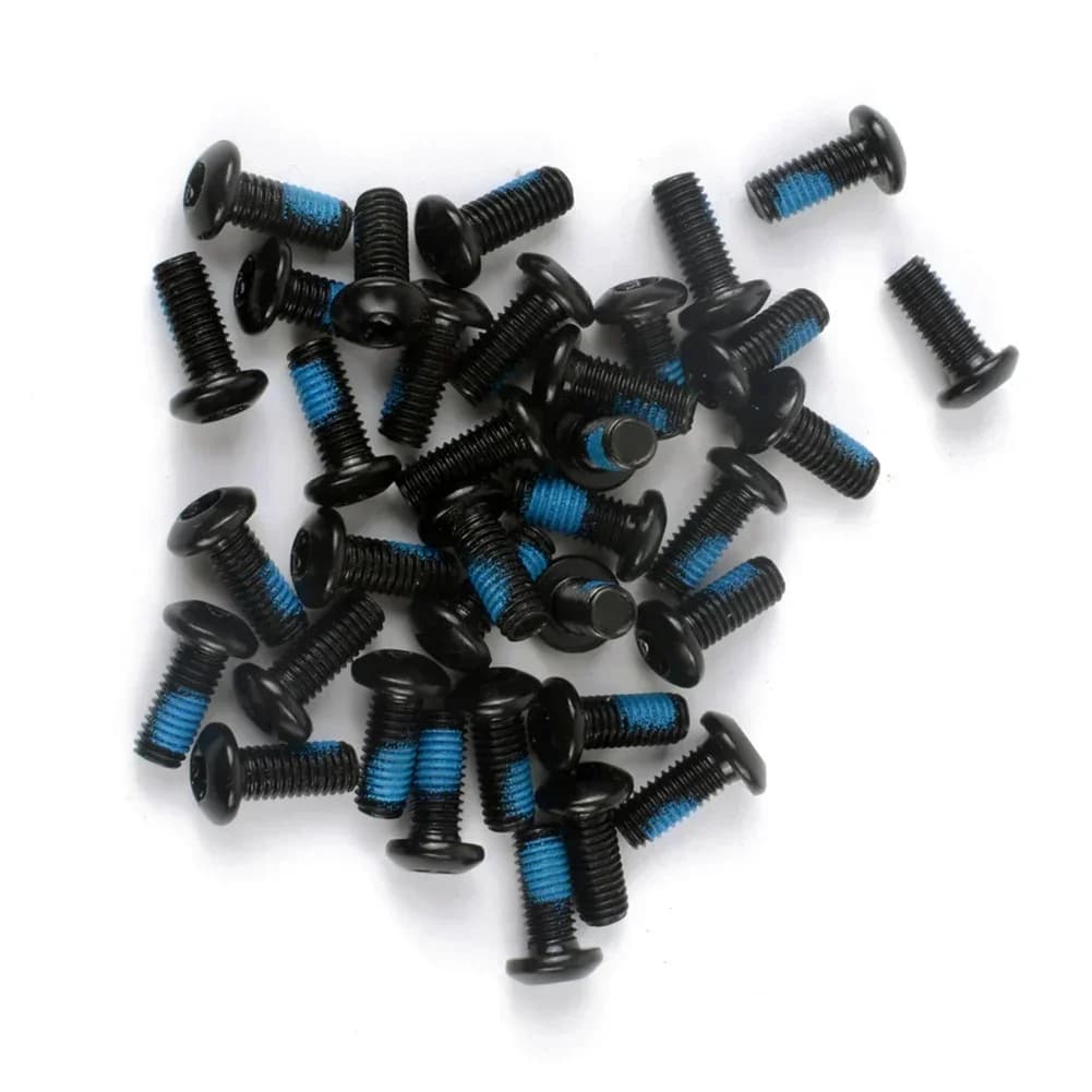 12/50 pezzi bulloni disco freno bicicletta M5x12mm viti di fissaggio disco in acciaio Torx T25 per accessori di ricambio bici rotore
