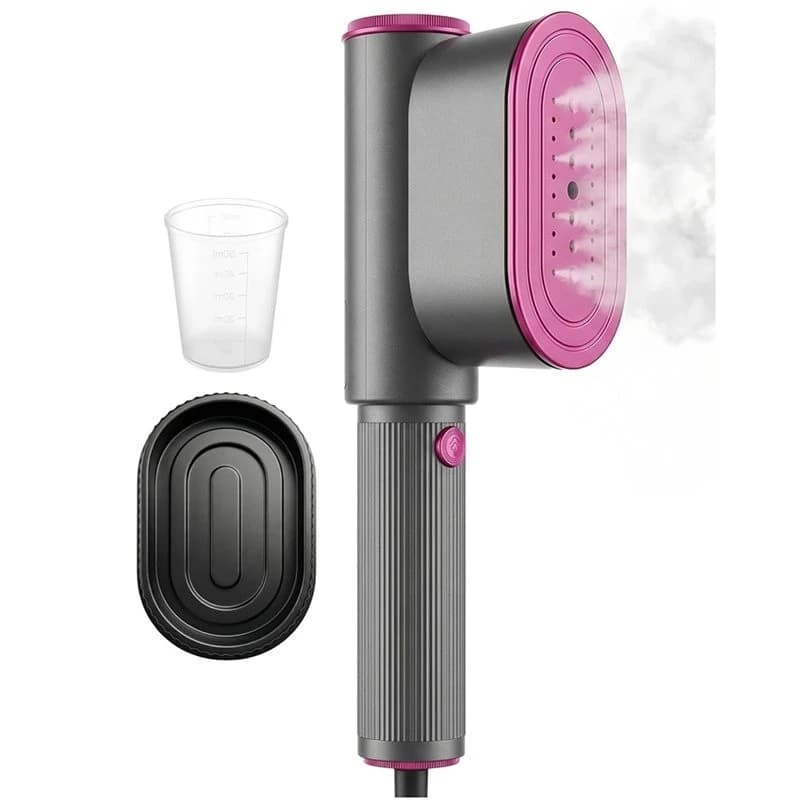 【RECOMENDAR】Portable 1200W Steamer& Iron 2 In 1 Travel Steamer For Clothes, For Home, Travel And Business, Includes Eu Plug