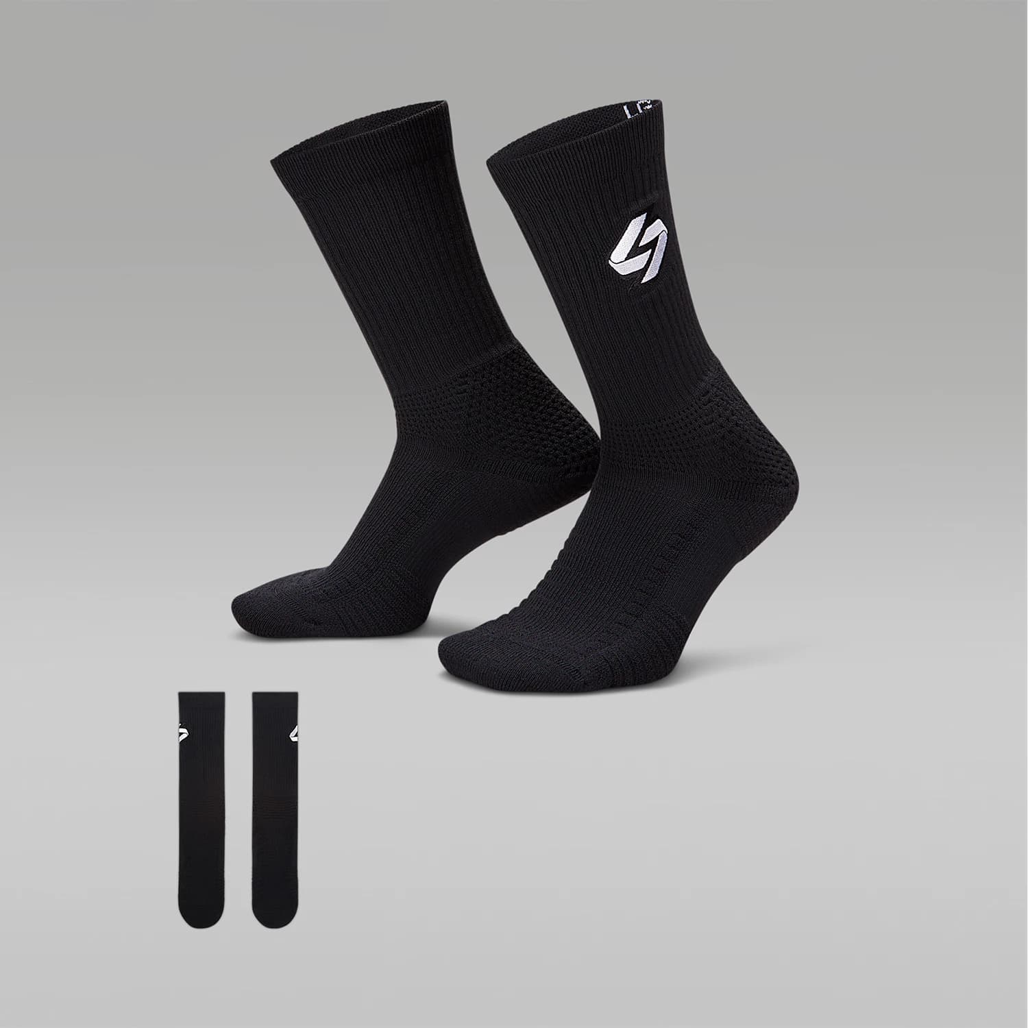 Set di un paio di calzini sportivi con ricamo in maglia Nike Authentic Year da uomo e da donna IF2723-010