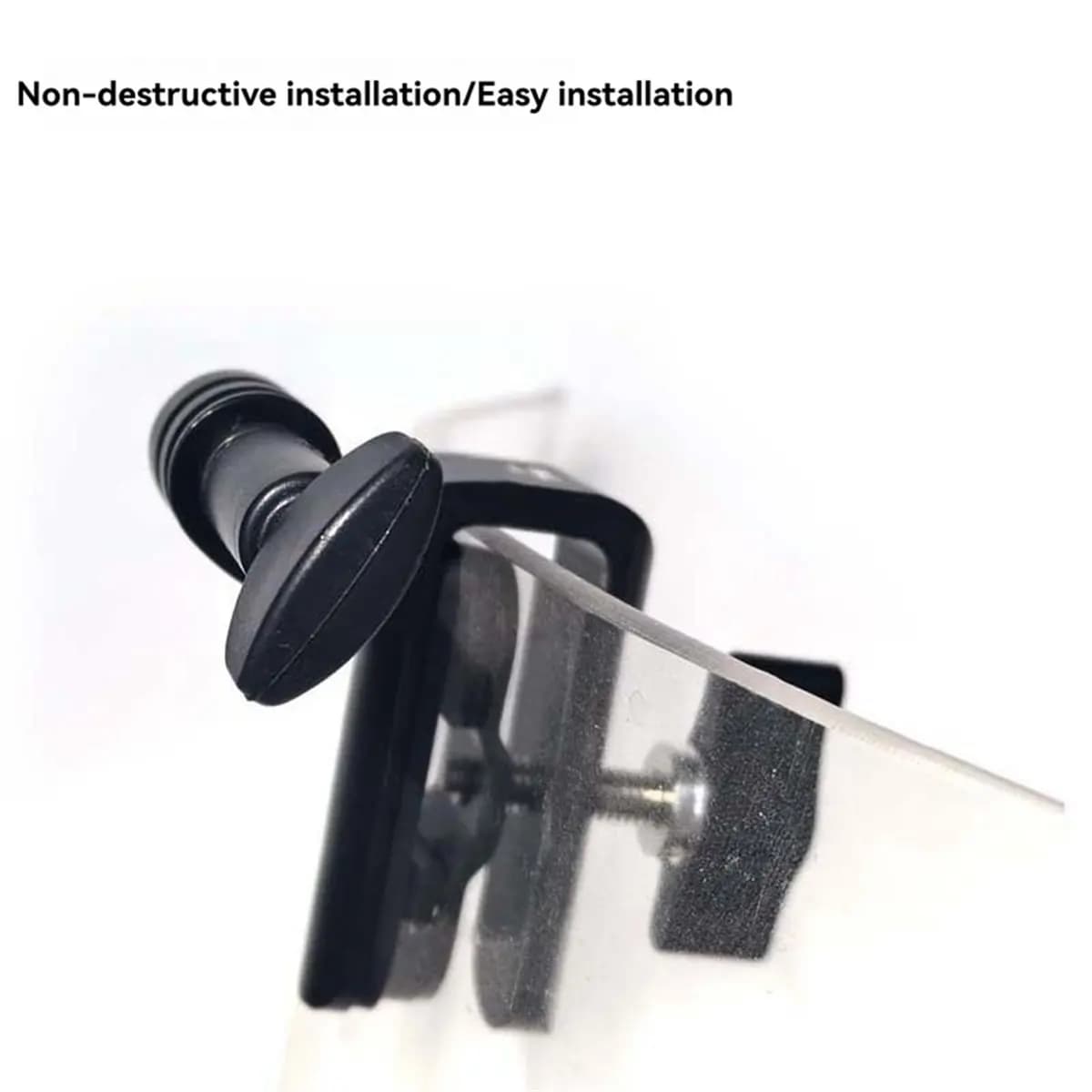 Supporto Antivento M05K per Fotocamera da Moto con Adattatore a Vite da 1/4 di Pollice per GoPro, DJI Action 5/4 e Fotocamere Insta360
