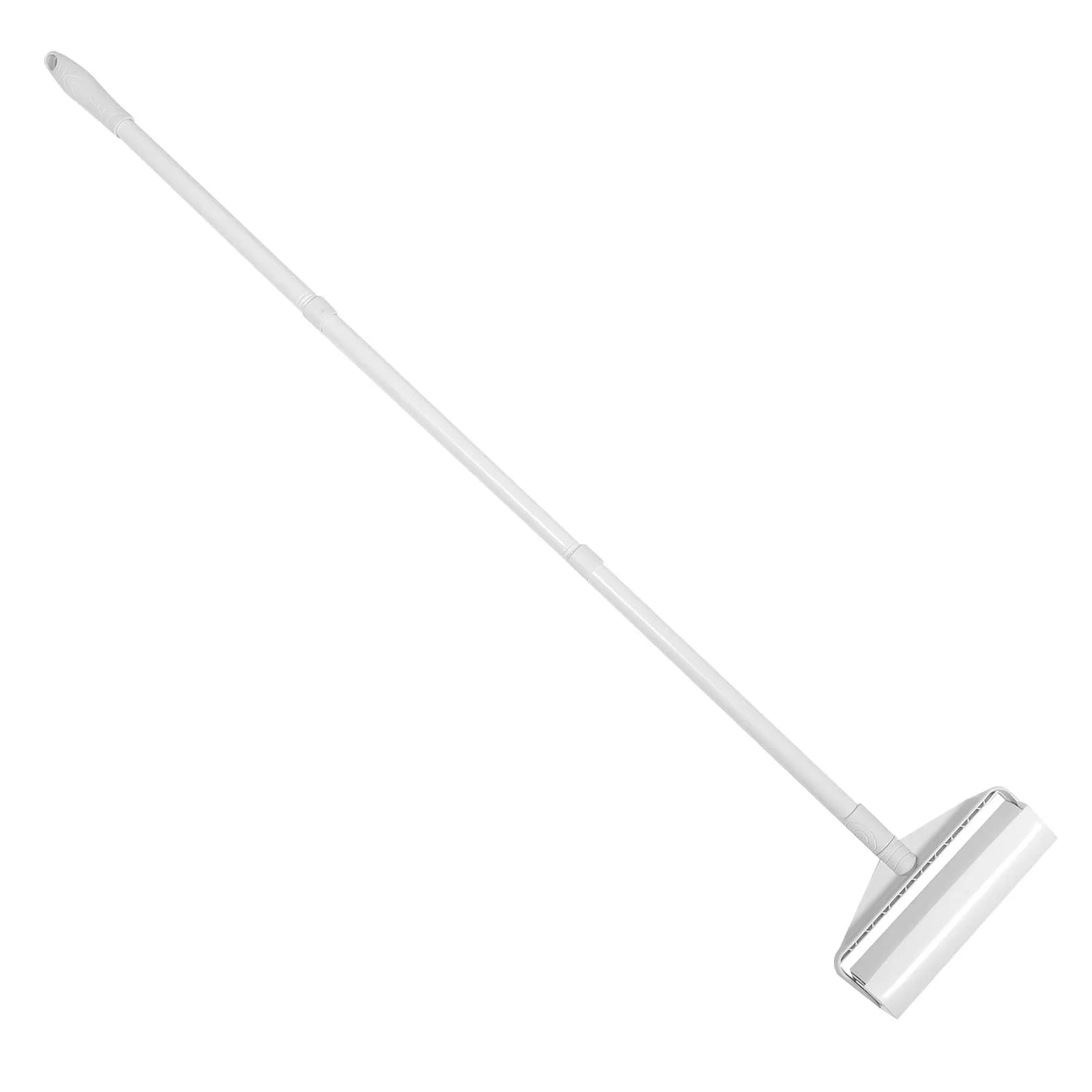 Lint Roller Pet Hair Removal Roller Long Detachable 3-Section Pole Pet Hair Remover Furniture Clothes Ceiling Cleaning Tool