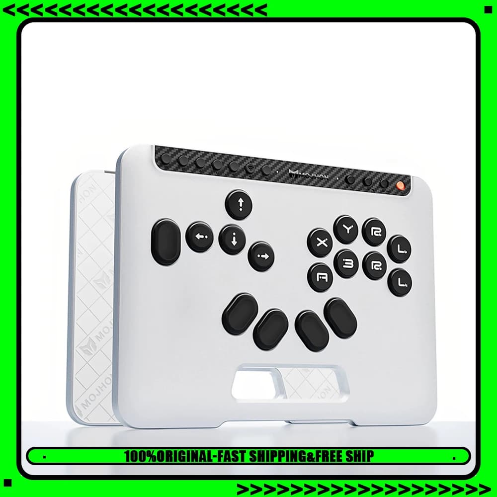 MOJHON DOUJIANG Leverless Controller Fighting Keyboard Kaihua Customized Biaxial Gaming Keyboard Full-Key Support For Hot Plug