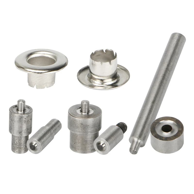 1000 set di occhielli di apertura in ferro argento per berretto da scrapbooking, borsa artigianale in pelle, accessori per abbigliamento