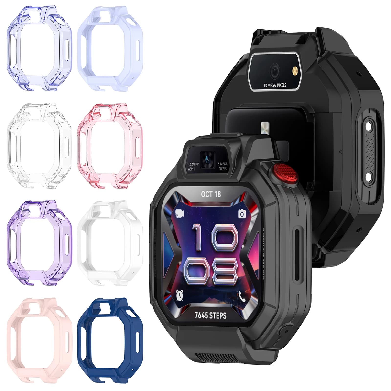 Smart Watch Protection Cover For Huawei Watch Kids X1/Watch Kids X1PRO Screen Protector Bumper Protective Shell Soft Case Shell