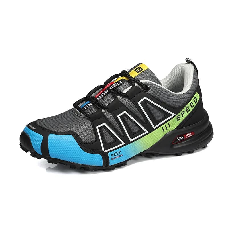 Scarpe da trekking comode da uomo per esterni, impermeabili, resistenti all'usura, antiscivolo, per trekking, arrampicata, jogging, taglia 39 47