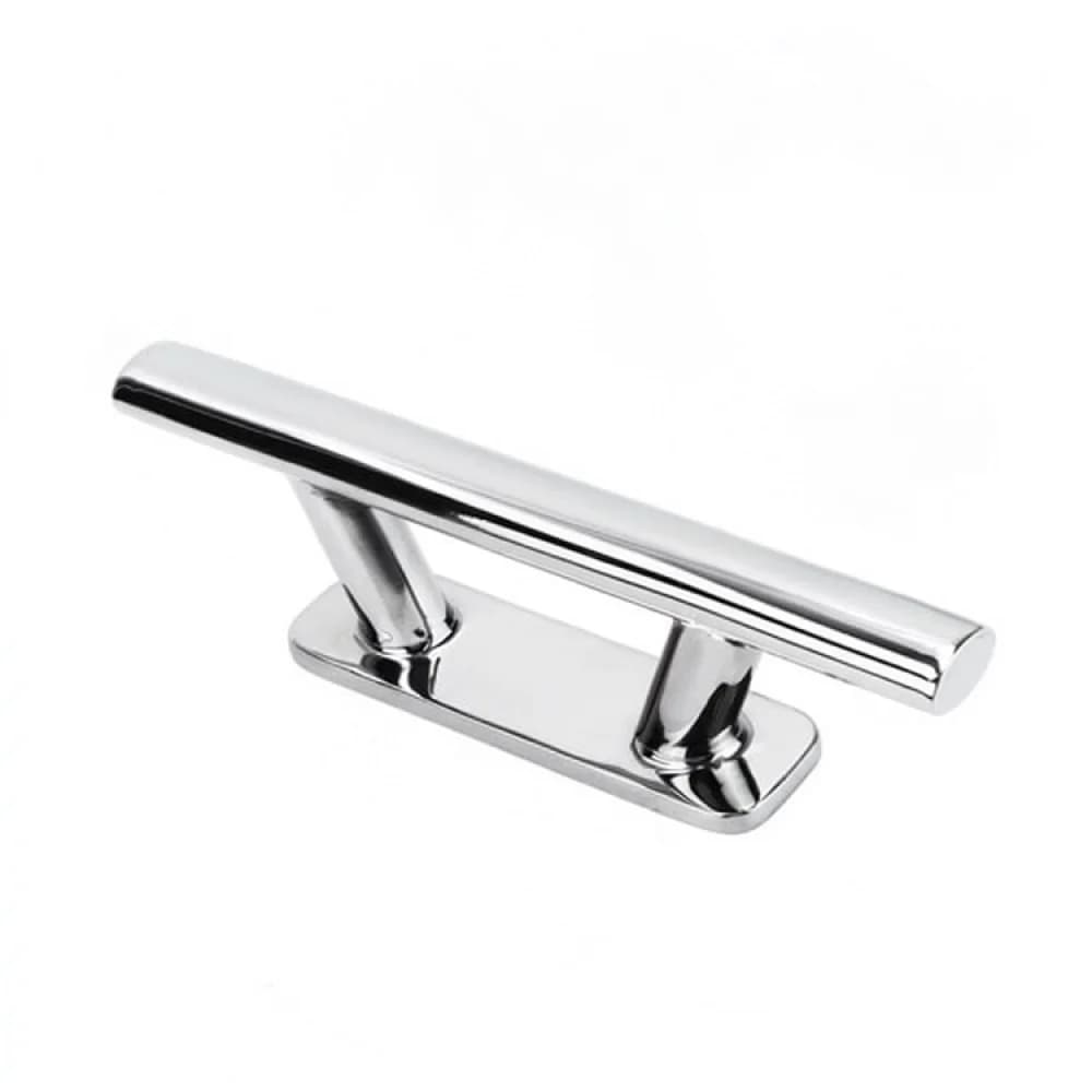 316 Stainless Steel Hollow Cleat Boat Yacht Docking Rope Mooring Deck Hardware Marine Accessory Silver Mirror Polished