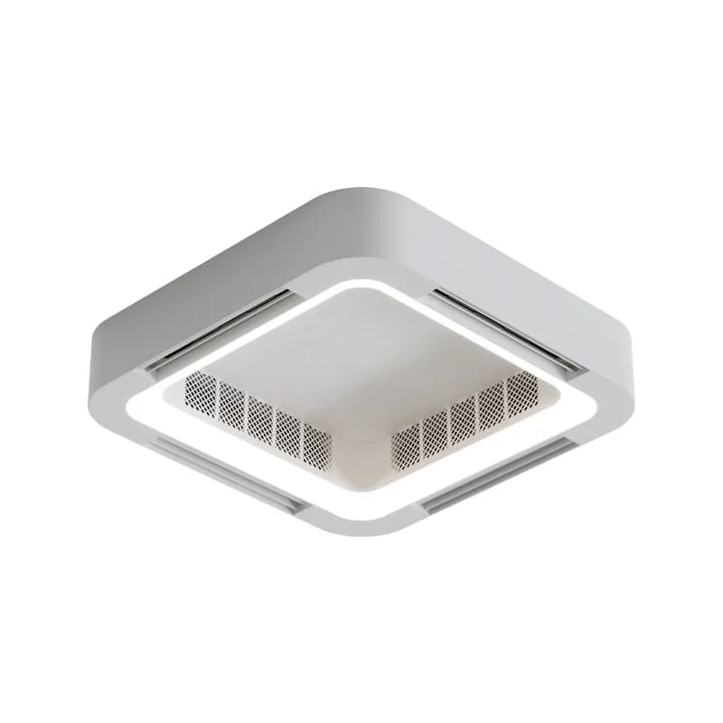 Ceiling fan light with bladeless remote control, bladeless DC LED cycler, bedroom, living room, office fan