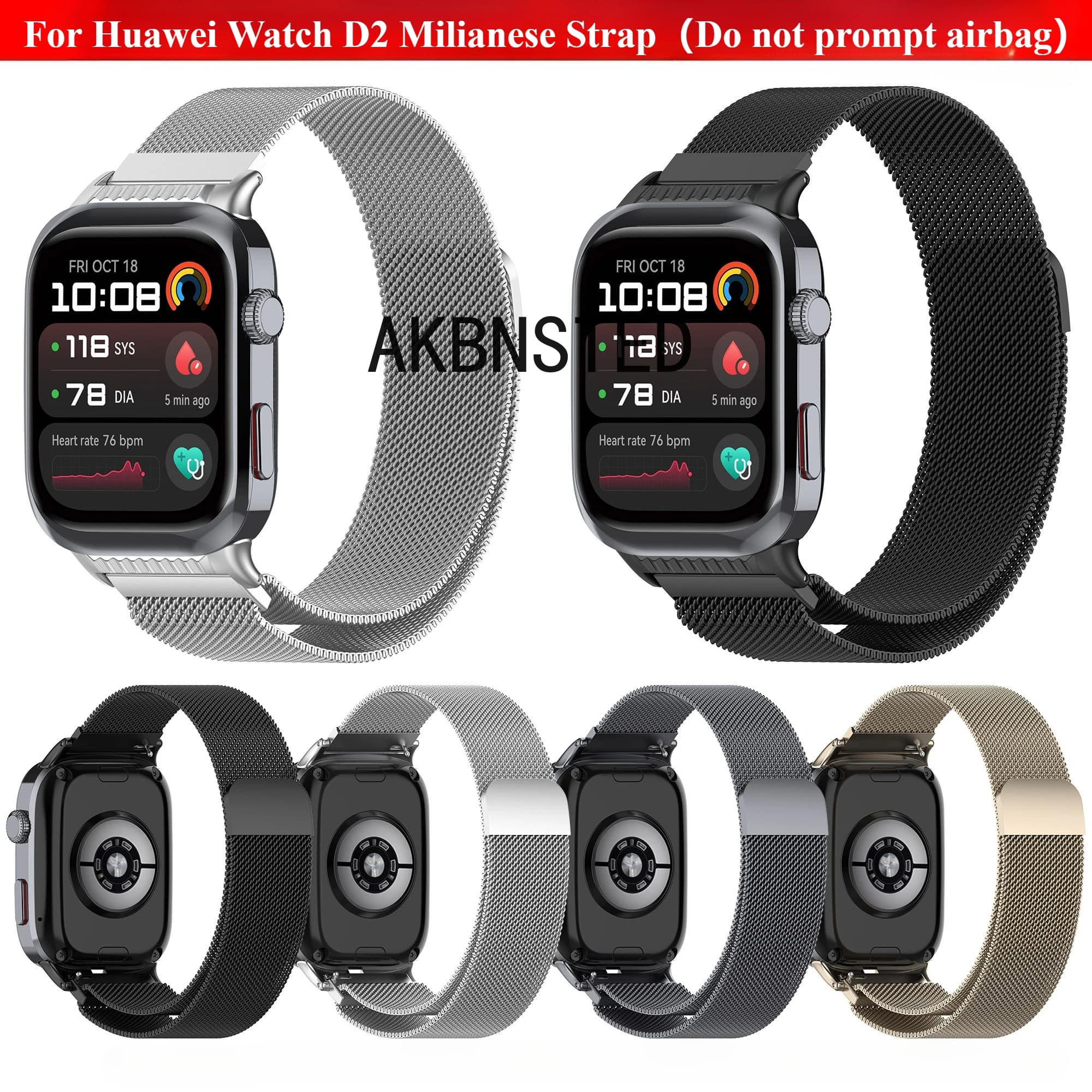 Milanese Magnetic Loop Band Strap For HUAWEI WATCH D2 Smartwatch Watchband Steel Bracelet For Huawei Watch D2 Wristband correa