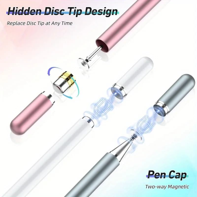 Penna stilo per tablet iPad pro/iPhone/Android e tutte le schermi touch capacitivi Penna condensatore per disegno digitale Prendere appunti