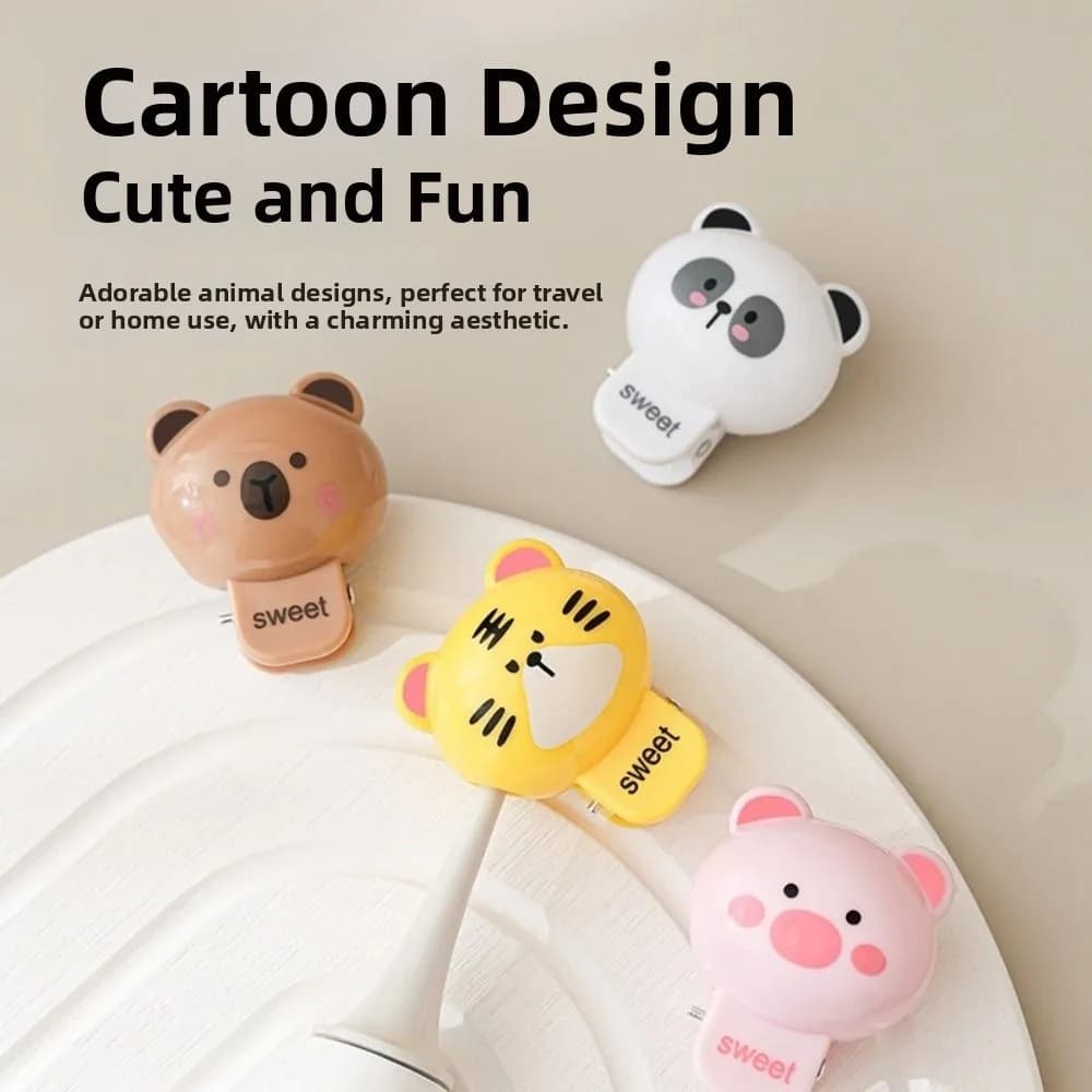 Durable Cute Animal Toothbrush Holder Dustproof Portable Toothbrush Rack Electric Toothbrush Storage Rack