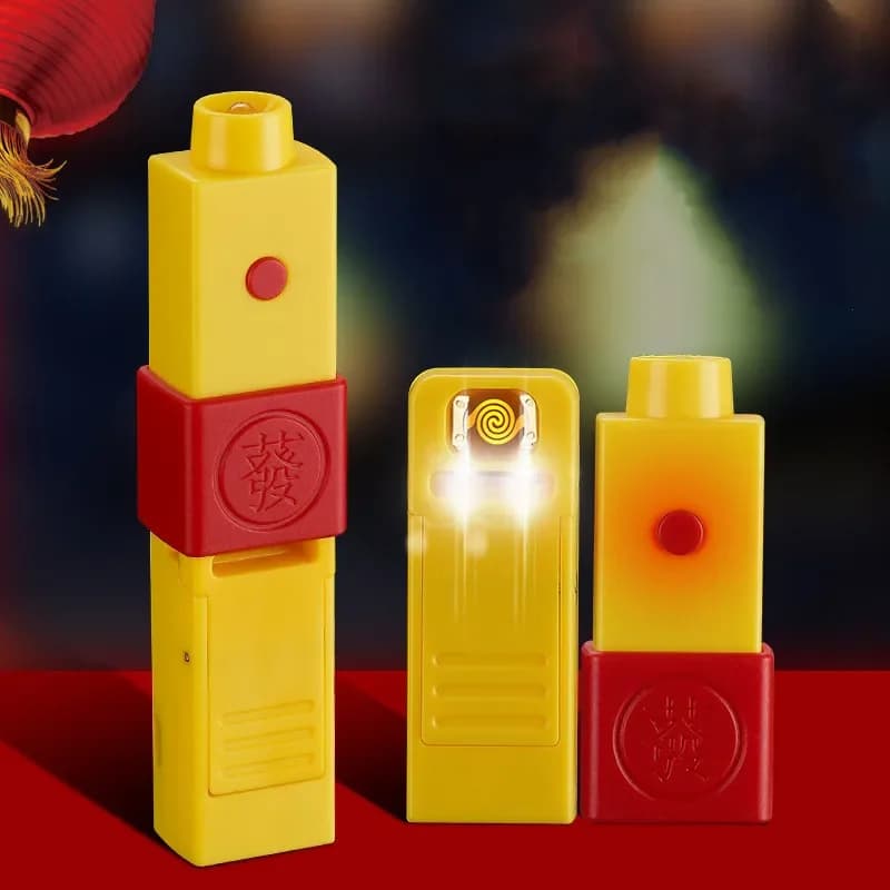 Accensione telecomando creativa e sicura accendino ricaricabile USB filo di tungsteno fuochi d'artificio antivento e gadget petardi