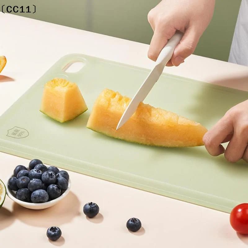 Tagliere antimicrobico a doppia faccia per cucina, uso domestico, per alimenti per bambini, sezione sottile di tagliere per alimenti〔CC11〕