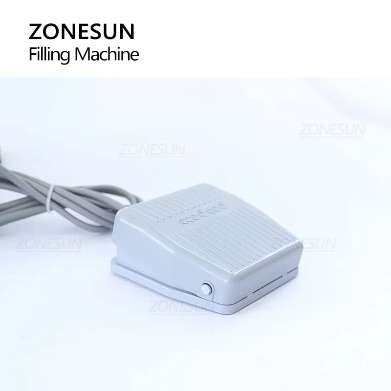 ZONESUN ZS-GFK160 Entry Level Liquid Filling Machine 3.1L/min Diaphragm Pump Digital Control Small Juice Water Oil Bottle Filler