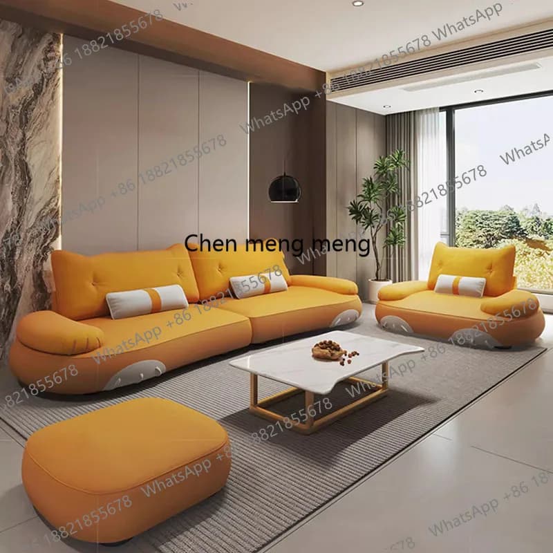 Divani da soggiorno per bambini in pelle Simpatico salotto da pavimento Letto per cani umani Divani da soggiorno Divano pigro e carino Muebles Mobili alla moda
