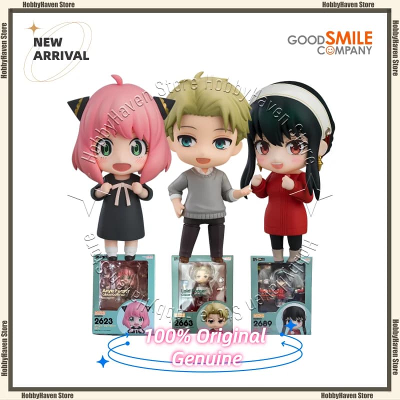Disponibile Good Smile Company ‌ ‌ ‌ ‌ ‌ Spy X Family: Yor/Anya/Loid Forger # 2623/2663/2689 Action Figure Ufficiale Originale da Collezione, Regalo