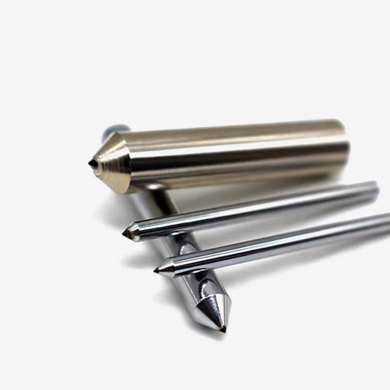 3mm 3.175mm Diamond Engraving Point Pen Engraving Cutter Tools Cnc Milling Circuit Metal Stone Aluminum Tips For Cutting 2 Pieces