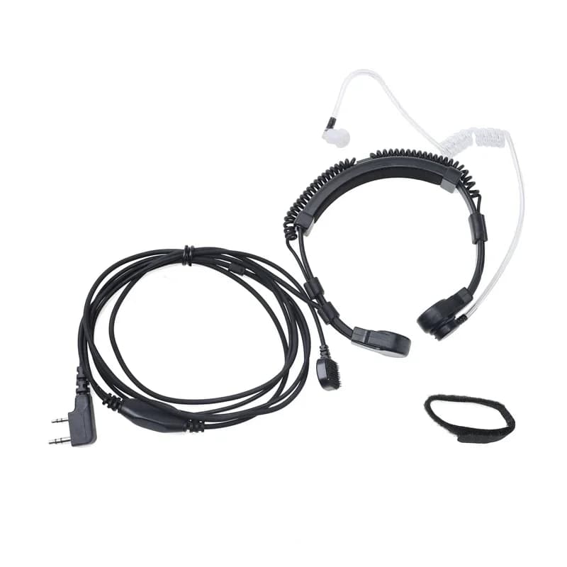 Gola microfono auricolare UV-K5 Walkie Talkie auricolare PTT Mic per Kenwood radio Baofeng DM-1701 UV-5R UV-13Pro Quansheng UV-K6