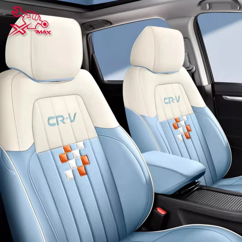 Per Honda CR-V 2017-2023 Coprisedile per auto con guida a sinistra Coprisedile su misura Cuscini per sedili completamente circondati per tutte le stagioni