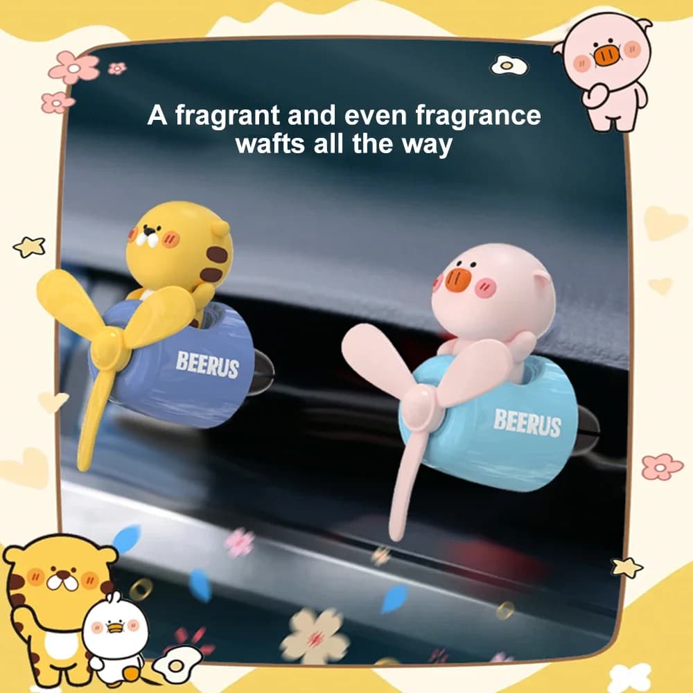 New Deodorant Car Cat Cane Pilot Elica Rotating Exit Fragrance Interior Perfume Diffuse Car Accessories Deodorants
