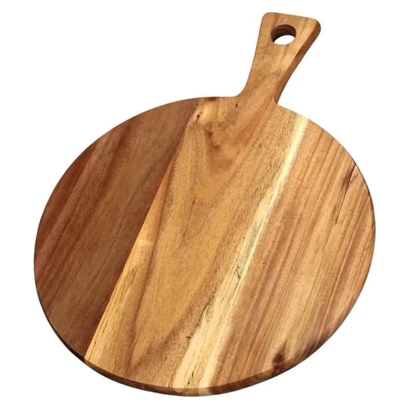 PORK-Wood Cutting Board With Handle Wooden Chopping Board, For Kitchen
