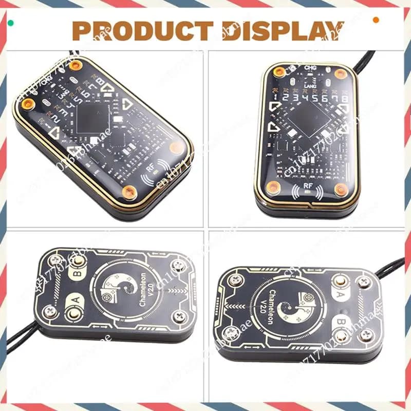 -A21Z Chameleon Ultra V2.0 Lettore di chip intelligente RFID Emulatore di smart card + Portachiavi CUID/UID 125K 13,56M Decodifica scheda Duplicatore NFC