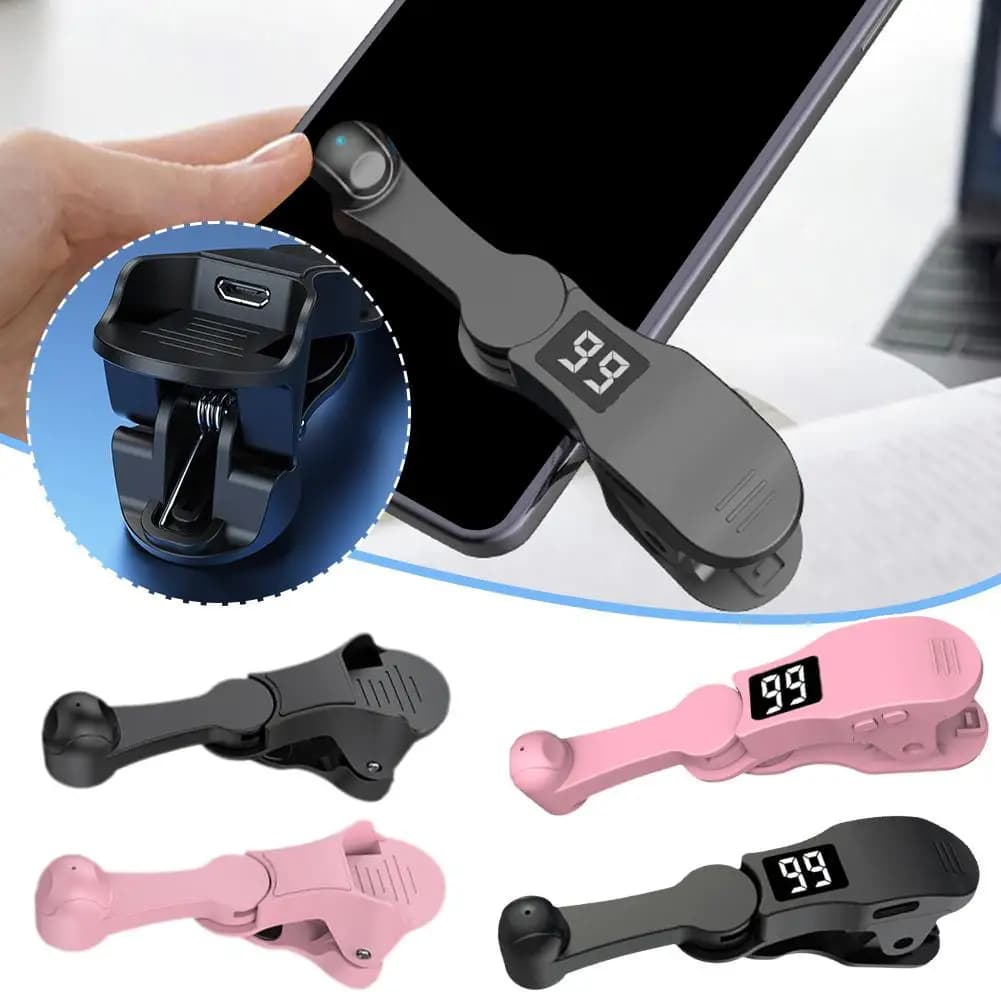 Clicker automatico per schermo per applicazioni di smartphone Video Dispositivo per streaming live Schermo di gioco per smartphone Treppiedi touch Forniture per tapper per schermo