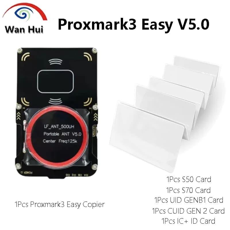 Lettore di schede RFID Proxmark3 512M, scrittore di chiavi IC ID, copiatore di chip NFC 5.0 Smart con S50 S70 UID GEN2 CUID GEN3 T5577 China Magic Key
