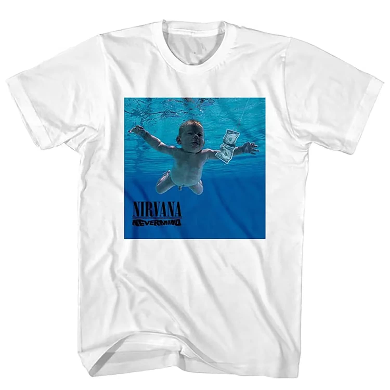 Nirvana 100%cotton Men's Shirt Y2k Garbage Rock Y2k Graphics Hiphop 2026 New Short Sleeve Women's Short Sleeved Tshirt
