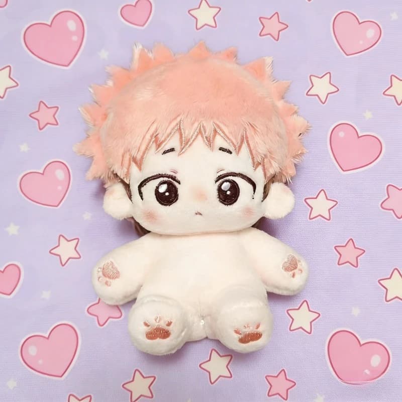 Peluche di Itadori Yuji da Jujutsu Kaisen, 10cm, Morbido Giocattolo in Cotone, Regalo da Collezione Anime