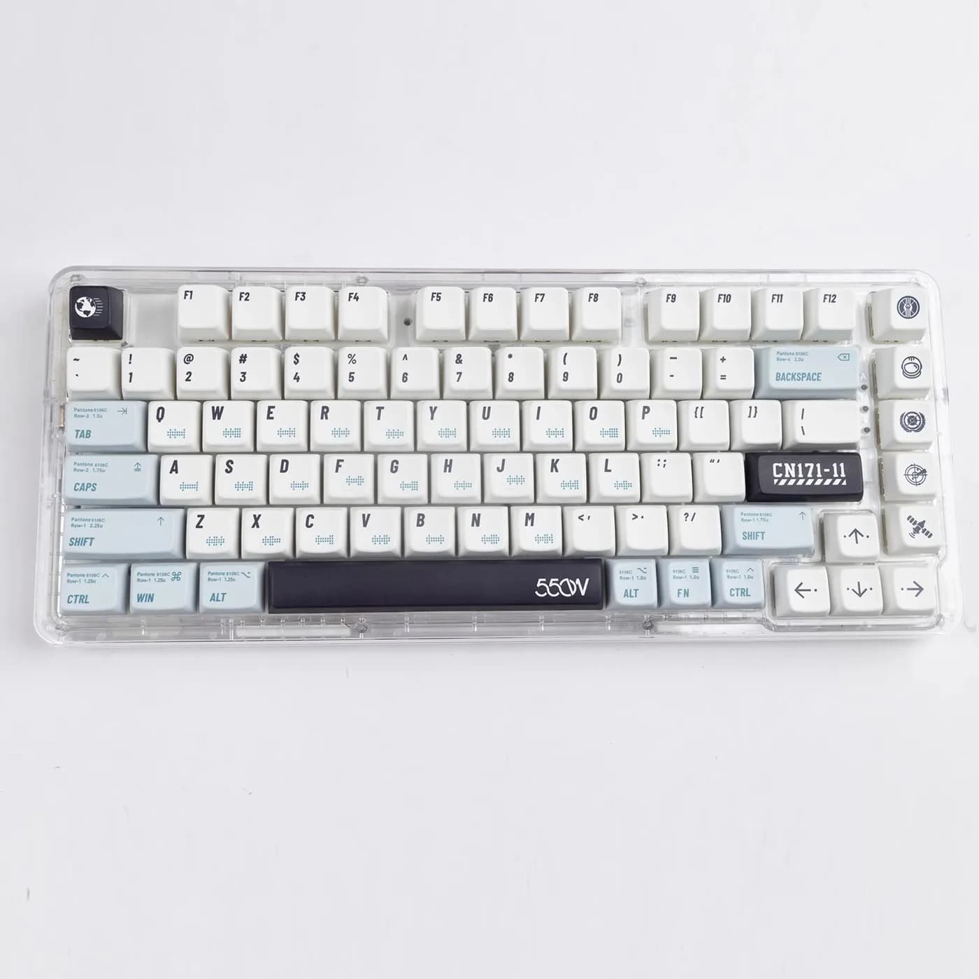 134 tasti MDA Profile Stray Theme Keycaps PBT Dye Sublimation Key Caps Kit per GMK67 Gaming tastiera meccanica interruttori MX