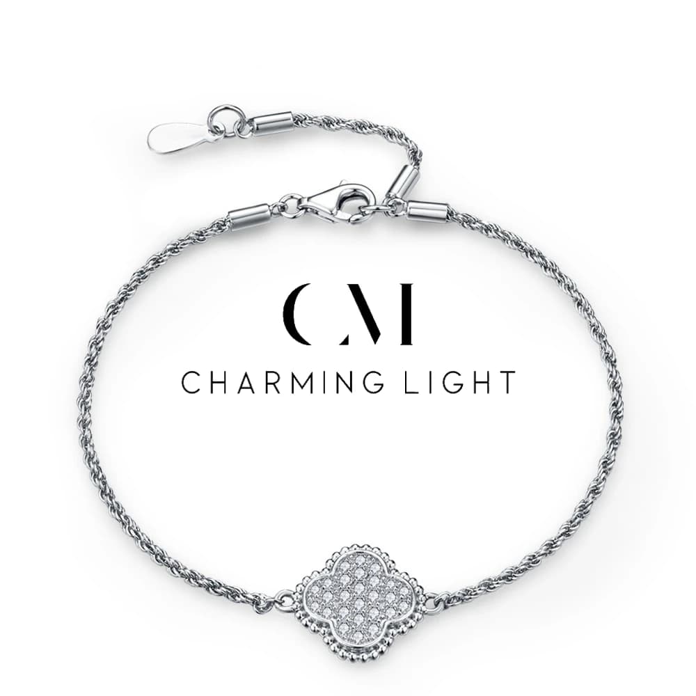 CHARMING 2025 Fashion Style D Color Moissanite Bracelets New 925 Sterling Silver Jewelry Diamond Wedding Anniversary Fine Gifts