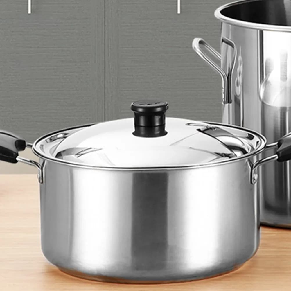 Stainless Steel Pot Cover, Lightweight but Robusto, Round, for Pentoles, Tiles, Drawers, Dishwasher Washable, Metal Cover